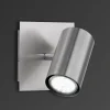 Væglamper|Væglamper ^ Trio Lighting Dora vægprojektør med justerbar spot - mat nikkel