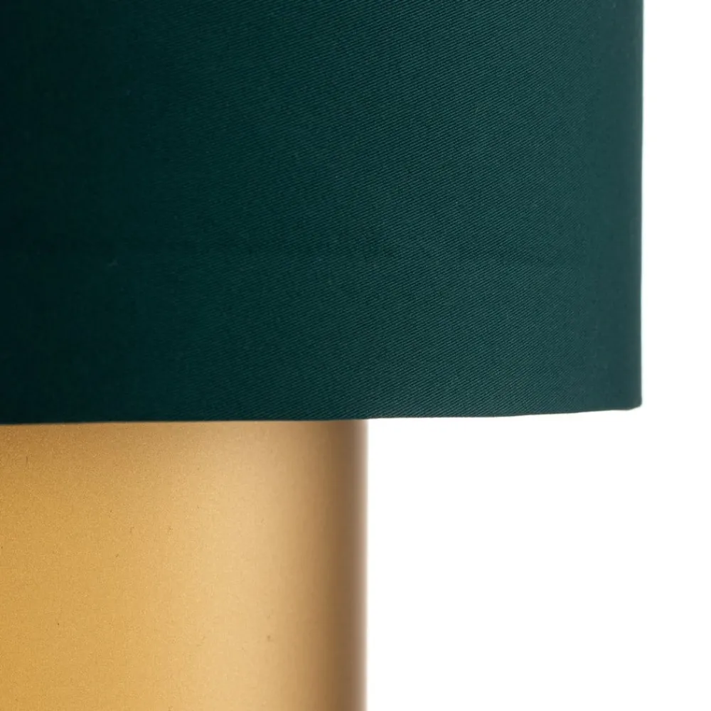 Maco Design Pendellamper|Pendellamper > Dorina hængelampe, grøn/guld Ø 40cm
