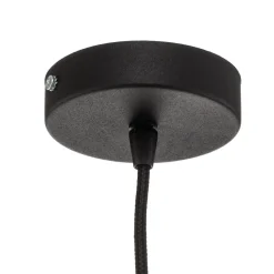 Maco Design Pendellamper > Dorina hængelampe, sort/guld Ø 50cm