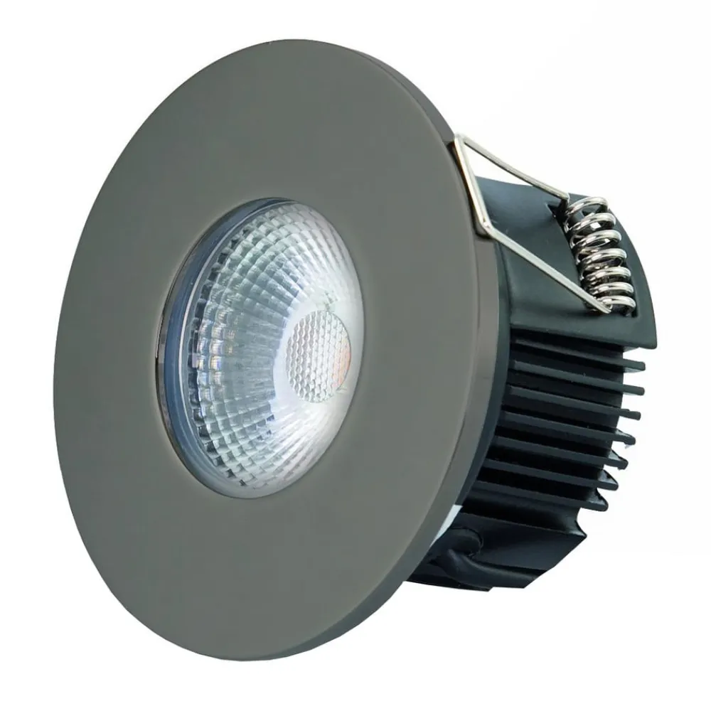 DOTLUX Loftlamper|Indbygningsspots > MULTIsun LED indbygningslampe rund antracit