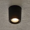 Fumagalli Udendørs Loftlamper > Downlight Livia 9,6 cm sort/frostet kunstharpiks GU10 CCT