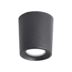 Fumagalli Udendørs Loftlamper > Downlight Livia 9,6 cm sort/frostet kunstharpiks GU10 CCT