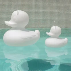 Goodnight Light Dekorationsbelysning|Terrassebelysning > DUCK-DUCK S udendørs LED-designerlampe, hvid
