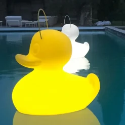 Goodnight Light Dekorationsbelysning|Terrassebelysning > DUCK-DUCK S udendørs LED-designerlampe, gul