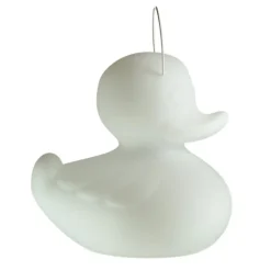 Dekorationsbelysning ^ Goodnight Light DUCK-DUCK XL udendørs LED-designerlampe, hvid