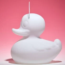 Dekorationsbelysning ^ Goodnight Light DUCK-DUCK XL udendørs LED-designerlampe, hvid