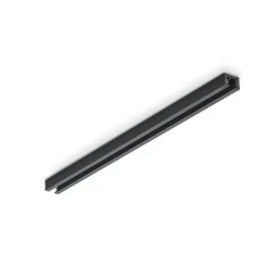 Skinnesystem ^ Trio Lighting dUOline 2-faset skinne, sort mat, 50 cm