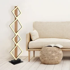 Globo Gulvlamper|Gulvlamper > Dustin LED-gulvlampe, 4 lyskilder