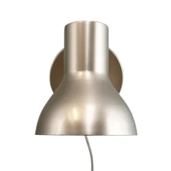 Dyberg Larsen Væglamper > Bob væglampe med metalfinish, beige