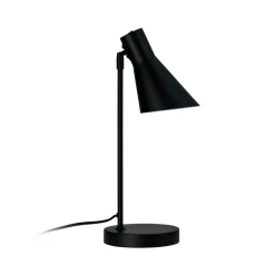 Bordlamper ^ Dyberg Larsen bordlampe DL12, sort, højde 44,5 cm, metal