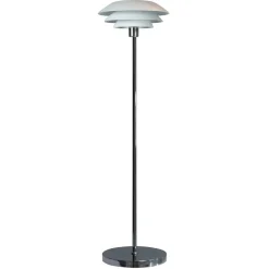 Dyberg Larsen Gulvlamper|Gulvlamper > DL31 gulvlampe, metal, Ø 31cm, hvid