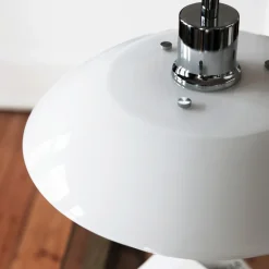 Dyberg Larsen Pendellamper|Pendellamper > DL31 hængelampe, glasskærm, krom