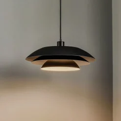 Dyberg Larsen Pendellamper|Pendellamper > DL45 hængelampe metal sort