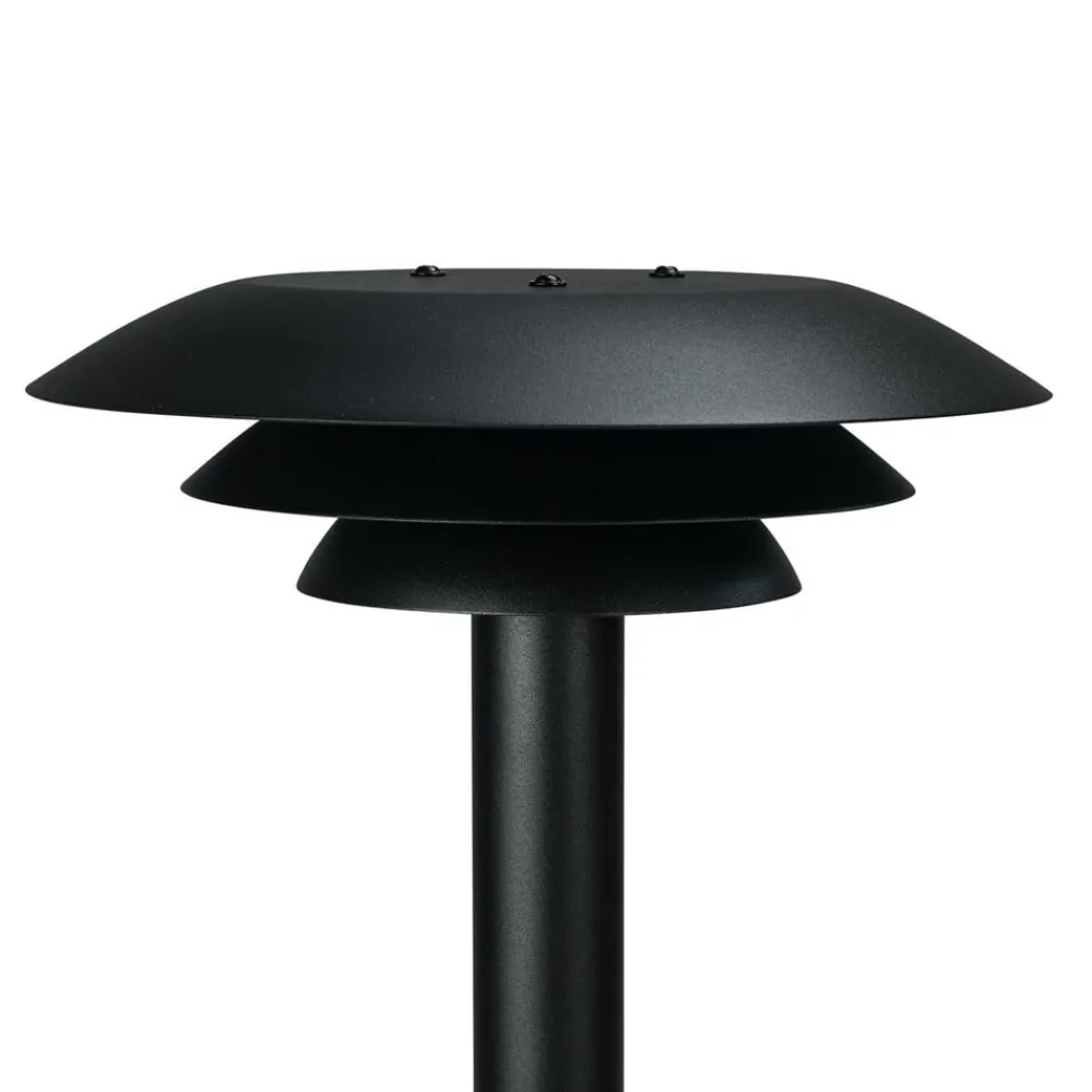 Dyberg Larsen Gadebelysning > DL25 Udendørs pullert sort Ø 25cm