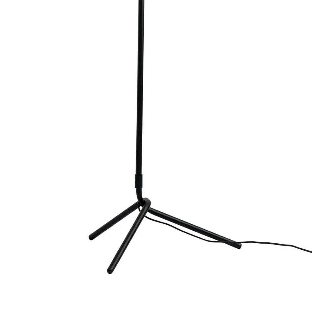 Dyberg Larsen Gulvlamper|Gulvlamper > gulvlampe Tokyo, sort, højde 155 cm, metal