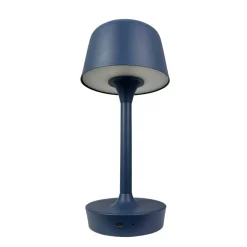 Dyberg Larsen Bordlamper > LED-bordlampe Flow, blå, højde 25 cm