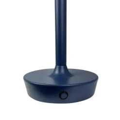 Dyberg Larsen Bordlamper > LED-bordlampe Flow, blå, højde 25 cm