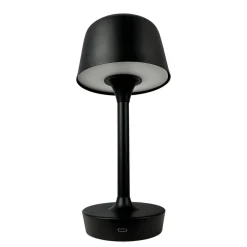 Dyberg Larsen Bordlamper > LED-bordlampe Flow, sort, højde 25 cm