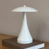 Dyberg Larsen Bordlamper > LED-bordlampe Vienna, creme, højde 28 cm