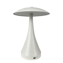 Dyberg Larsen Bordlamper > LED-bordlampe Vienna, creme, højde 28 cm
