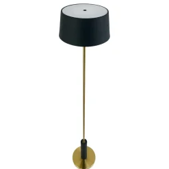 Dyberg Larsen Gulvlamper|Gulvlamper > LED-gulvlampe Yoyo, sort, højde 125 cm