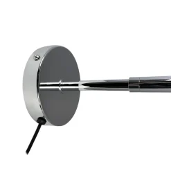 Dyberg Larsen Væglamper|Væglamper > LED-væglampe Starlight, krom Ø 14 cm dæmpbar
