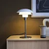 Dyberg Larsen Bordlamper > Morph bordlampe, hvid, højde 35 cm, metal