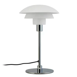 Dyberg Larsen Bordlamper > Morph bordlampe, hvid, højde 35 cm, metal