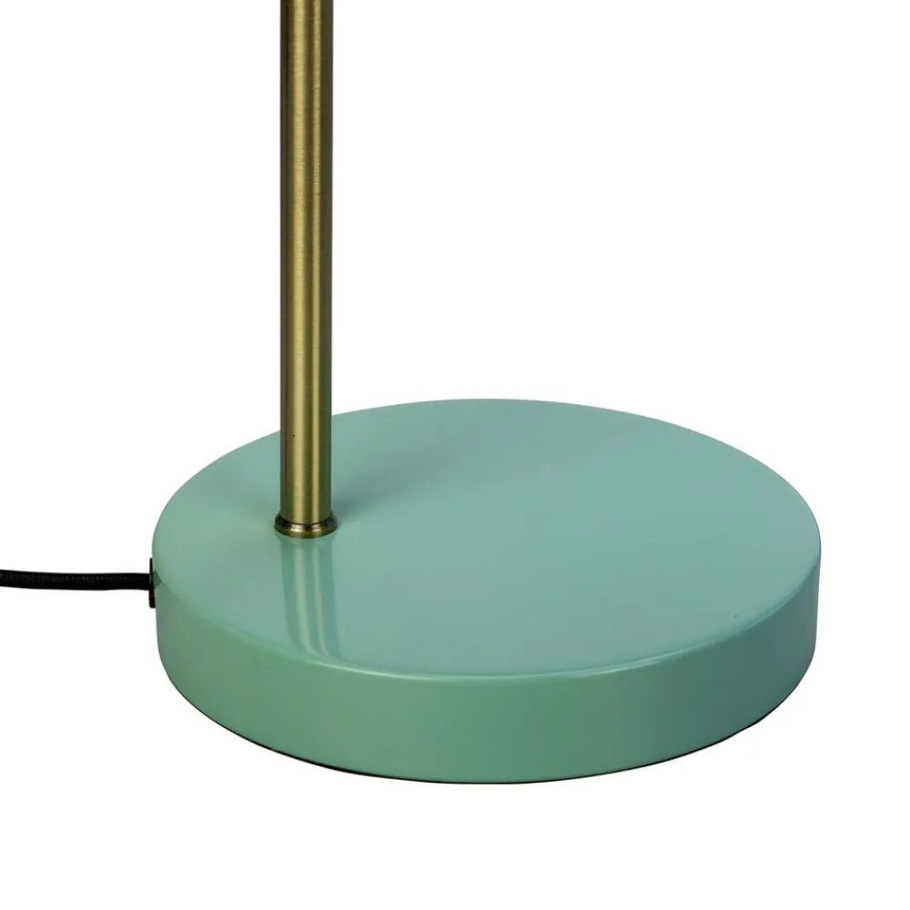 Dyberg Larsen Arbejdsrum/Kontor|Bordlamper > Ocean bordlampe karry/messing/turkis