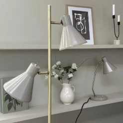 Dyberg Larsen Gulvlamper > Sleep gulvlampe, brun, højde 165 cm, stål