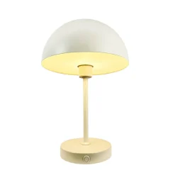 Bordlamper ^ Dyberg Larsen Stockholm bordlampe til opladning, perlehvid