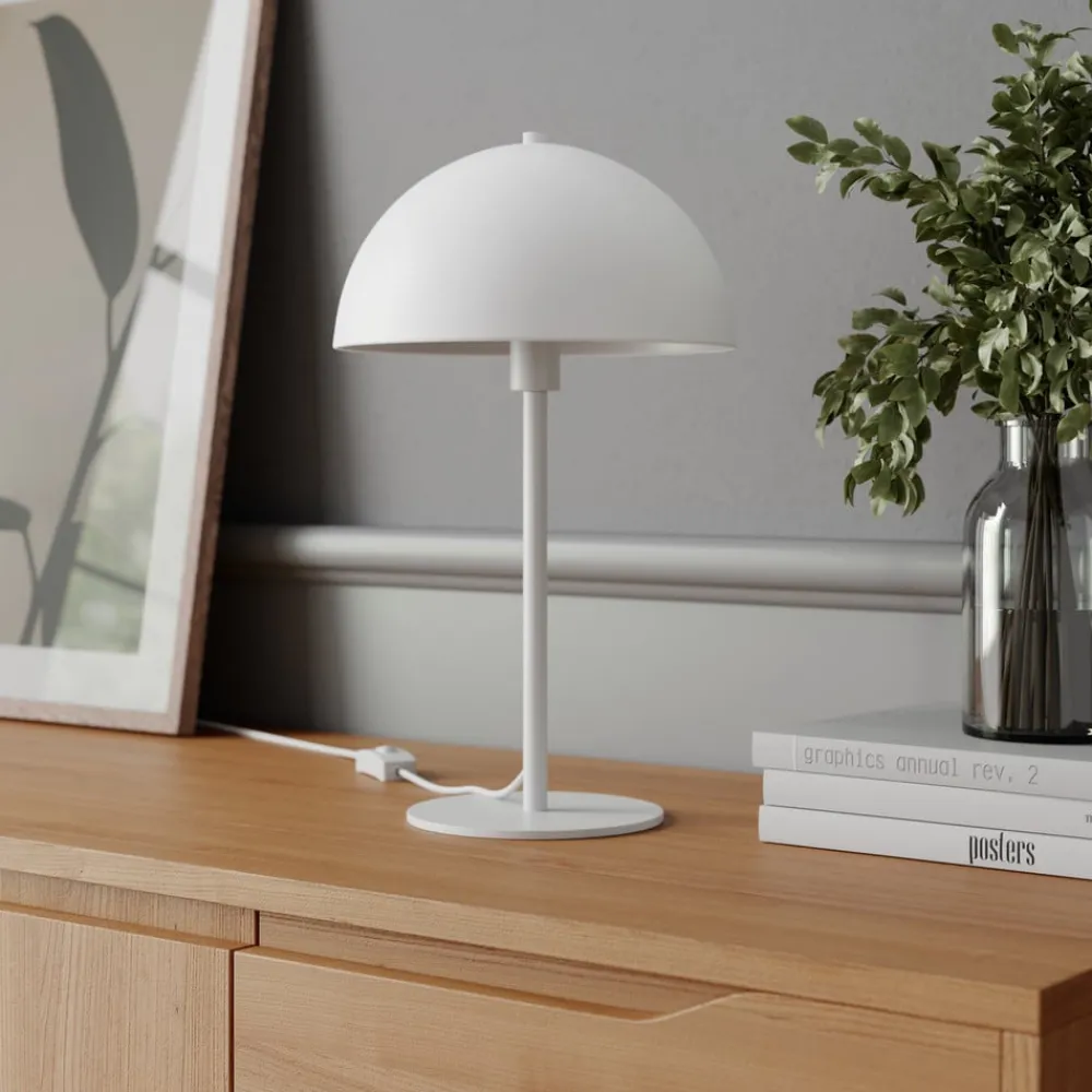 Dyberg Larsen Bordlamper > Stockholm bordlampe E14, 43 cm, hvid