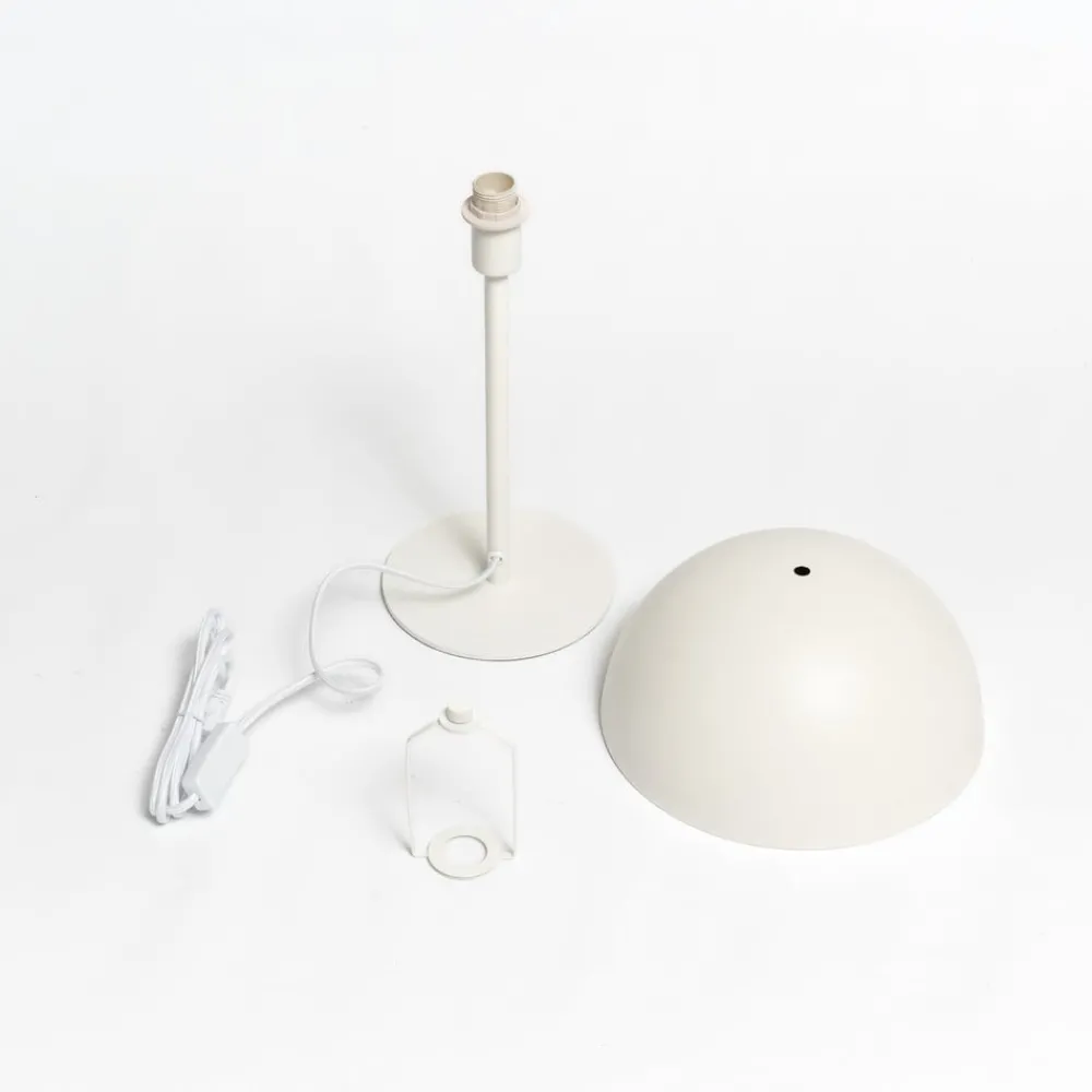 Dyberg Larsen Bordlamper > Stockholm bordlampe E14, 43 cm, hvid