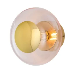 EBB & FLOW Væglamper|Væglamper > Horizon fatning guld/rosé-guld Ø 21 cm