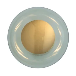EBB & FLOW Væglamper > Horizon fatning guld/grøn Ø 21 cm
