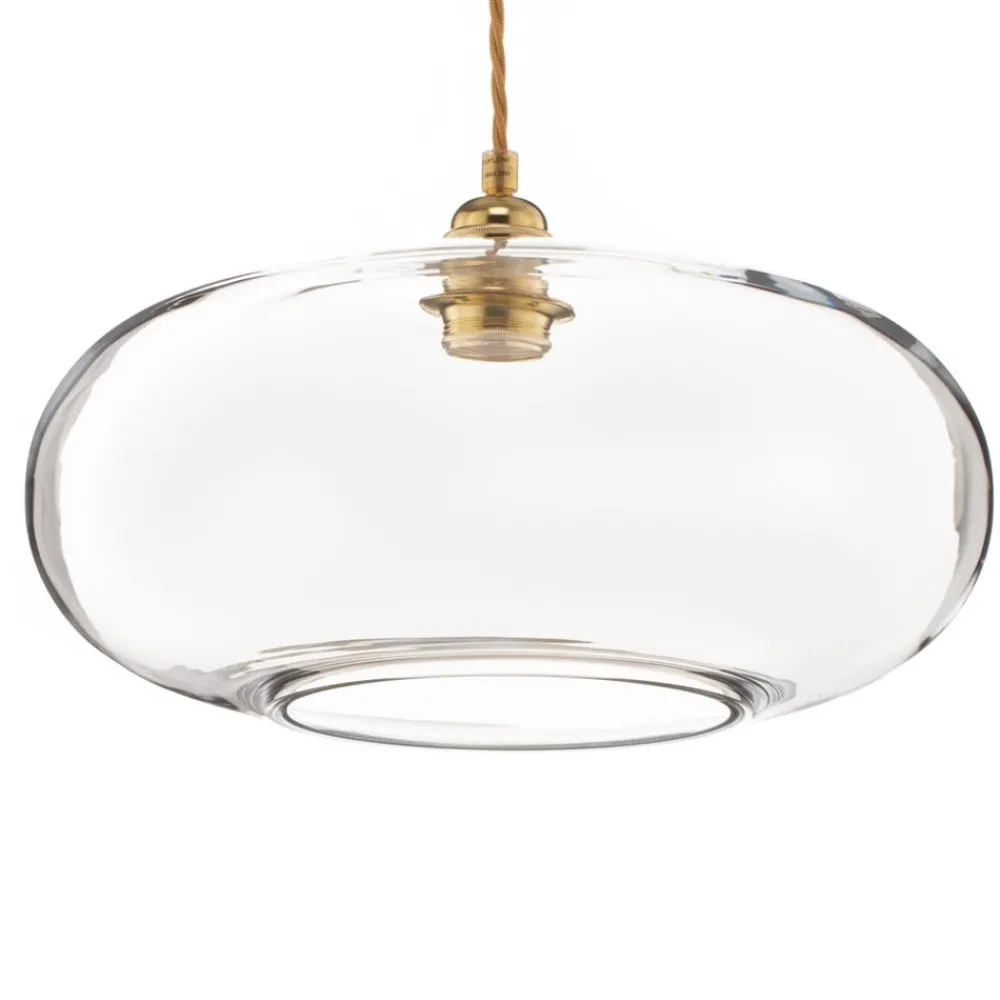 EBB & FLOW Pendellamper > Horizon glas-pendellampe, klar, Ø 36 cm