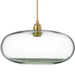 Pendellamper|Pendellamper ^ EBB & FLOW Horizon hængelampe, gul, røg Ø 36cm