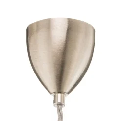 Pendellamper ^ EBB & FLOW Rowan hængelampe blå-sølv Ø 28cm