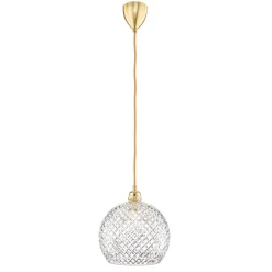 EBB & FLOW Pendellamper > Rowan hængelampe, guld Ø 22cm
