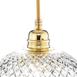 EBB & FLOW Pendellamper > Rowan hængelampe, guld Ø 22cm