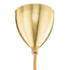 EBB & FLOW Pendellamper > Rowan hængelampe, guld Ø 22cm