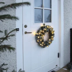 STAR TRADING Dekorationsbelysning|Julepynt > Edmonton-krans med 30 lysdioder, 50 cm