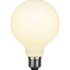 Dæmpbar Led-Pære ^ STAR TRADING E27 G95 LED-globepære 7,5 W 3-trins-dæmpning opal