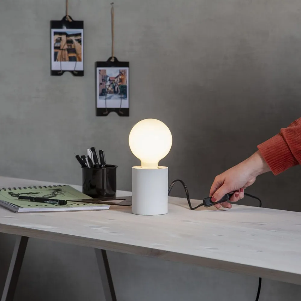 Dæmpbar Led-Pære ^ STAR TRADING E27 G95 LED-globepære 7,5 W 3-trins-dæmpning opal
