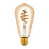Filament Pære|Smarte Lyskilder ^ EGLO connect E27 ST64 LED-pære 5,5W 400lm CCT