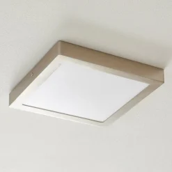 Loftlamper ^ EGLO connect Fueva-C loftlampe 30cm nikkel