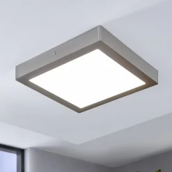Loftlamper ^ EGLO connect Fueva-C loftlampe 30cm nikkel