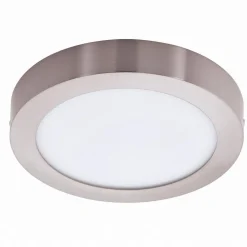 Loftlamper ^ EGLO connect Fueva-Z loftslampe, Ø 21cm nikkel
