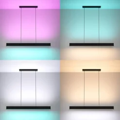 Pendellamper|Pendellamper ^ EGLO connect LED-hængelampe Andreas-Z, sort, stål