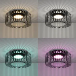 EGLO Gang|Loftlamper > connect LED-loftlampe Ginestrone-Z, sort, aluminium